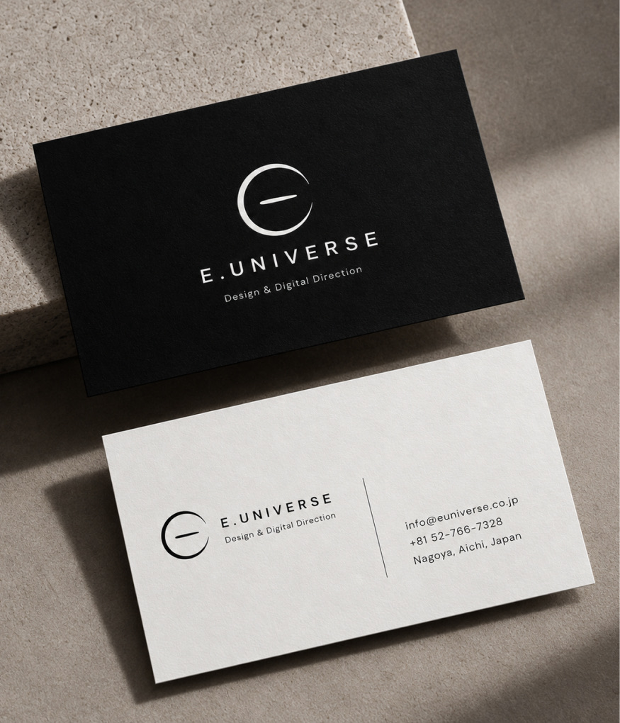 E.Universe business cards