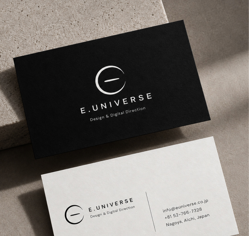 E.Universe business cards
